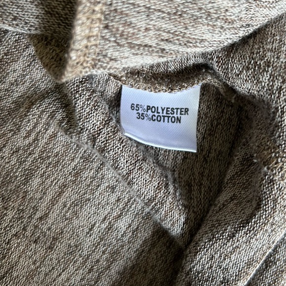 Wekili | Color Block Long-Sleeve Tunic Tops Crew Neck Sweatshirt Pockets - Picture 4 of 10